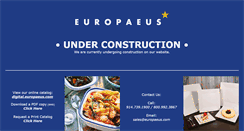 Desktop Screenshot of europaeus.com