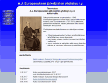 Tablet Screenshot of europaeus.info